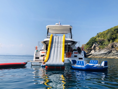 Shashani 43ft (With Food, Drinks, Water Slides) - 4-8 Hours Yacht Rental In Phuket, Thailand