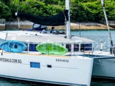 4 Hour Private Yacht Charter to Lazarus Island - SunRise 40ft | With Food, BBQ, Drinks, Watersports & Fishing