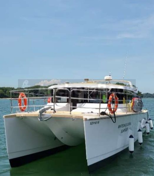 4 Hour Private Yacht Charter - Luxury 40ft Catamaran (Food, BBQ, Drinks, Watersports & Fishing Incl.)