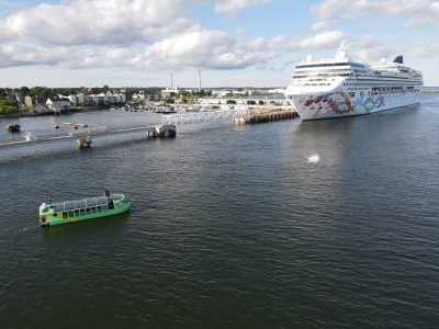 Take a private eco cruise on North America's LARGEST solar-powered boat!