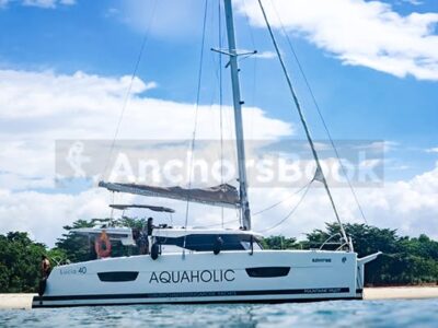 4 Hour Private Luxury Yacht Charter to Lazarus/St John Island – Fountaine Pajot Lucia 40 sailing catamaran