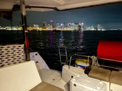 4 Hour Private Luxury Yacht Charter to Lazarus/St John Island – Fountaine Pajot Lucia 40 sailing catamaran