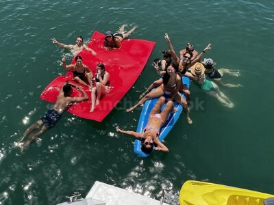 4 Hour Private Luxury Yacht Charter to Lazarus/St John Island – Fountaine Pajot Lucia 40 sailing catamaran
