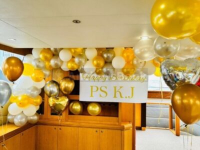 Luxury Private 2022 Year Yacht – 76ft Yacht – 45 PAX - Inflatable Waterslide Available