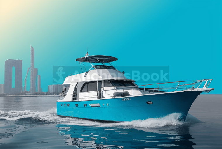 AnchorsBook Fleet: Vogue Luxury Yacht Rental - Hatteras 64ft (22PAX)