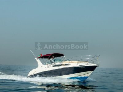 AnchorsBook Fleet: Dubai Party Yacht Rental – Regal 33ft (8 PAX)