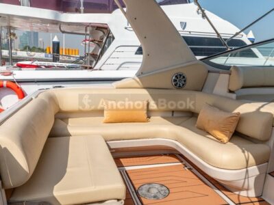 AnchorsBook Fleet: Dubai Party Yacht Rental – Regal 33ft (8 PAX)