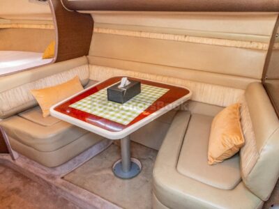 AnchorsBook Fleet: Dubai Party Yacht Rental – Regal 33ft (8 PAX)