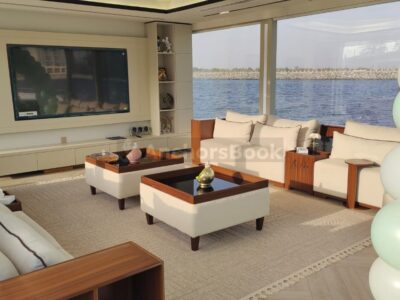 New 2023 Build Houseboat Rental In Yas Marina