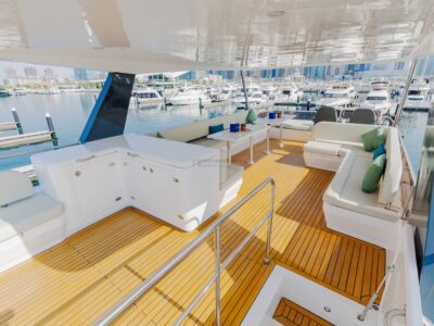 Water Fun Yacht Charter In Dubai – 2023 Year 62ft Yacht With Waterslides & Inflatables – 25 PAX