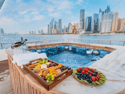 VIP Dubai 151ft Yacht Rental For Up To 120 Guests