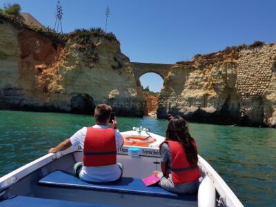 Boat Rental with Local Skipper to Visit the Coast of Lagos (includes Cave Tour, Swimming, Snorkeling & Relaxing)