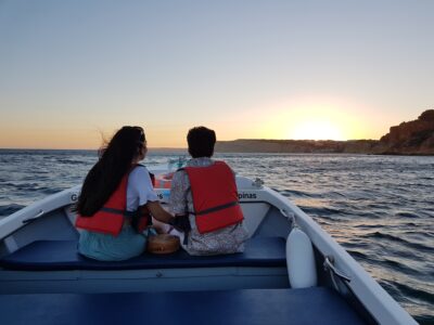 Private Sunset Boat Tour from Lagos to Ponta da Piedade with Local Guide