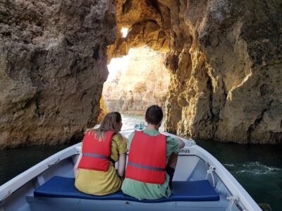 Ponta da Piedade Caves Shared Boat Tour from Lagos with Local Guide