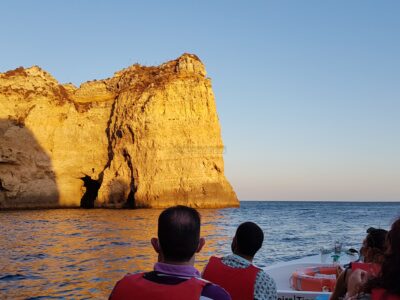 Private Sunset Boat Tour from Lagos to Ponta da Piedade with Local Guide