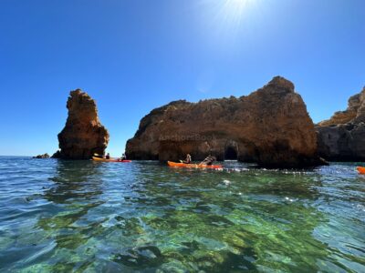 Boat Rental with Local Skipper to Visit the Coast of Lagos (includes Cave Tour, Swimming, Snorkeling & Relaxing)