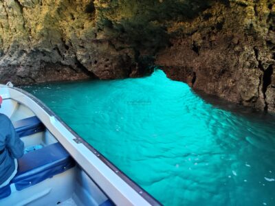Boat Rental with Local Skipper to Visit the Coast of Lagos (includes Cave Tour, Swimming, Snorkeling & Relaxing)