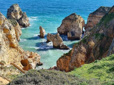Ponta da Piedade Caves Shared Boat Tour from Lagos with Local Guide