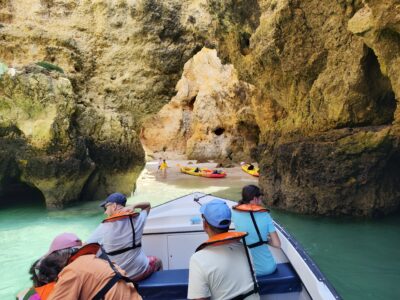 Boat Rental with Local Skipper to Visit the Coast of Lagos (includes Cave Tour, Swimming, Snorkeling & Relaxing)