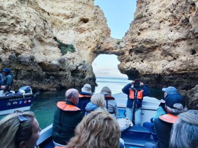 Boat Rental with Local Skipper to Visit the Coast of Lagos (includes Cave Tour, Swimming, Snorkeling & Relaxing)