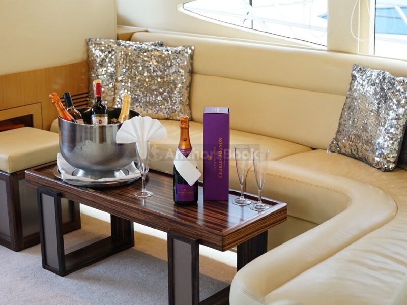 4-6 Hour Birthday Party 56ft 24PAX L Yacht - Includes: 🎂Cake, 🎈Decorations, 🥂Unlimited Alcohol & Soft Drinks