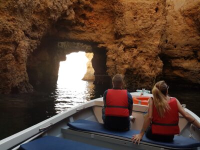 Private Sunset Boat Tour from Lagos to Ponta da Piedade with Local Guide