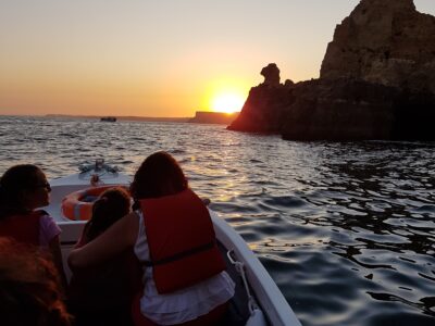Private Sunset Boat Tour from Lagos to Ponta da Piedade with Local Guide