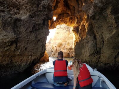 Private Sunset Boat Tour from Lagos to Ponta da Piedade with Local Guide