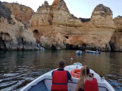Private Sunset Boat Tour from Lagos to Ponta da Piedade with Local Guide
