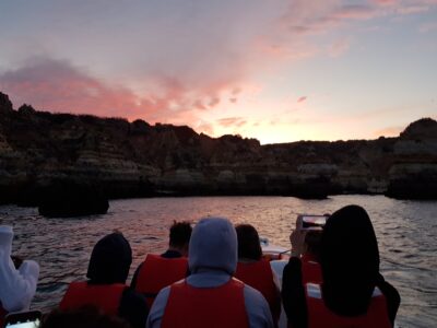 Private Sunset Boat Tour from Lagos to Ponta da Piedade with Local Guide
