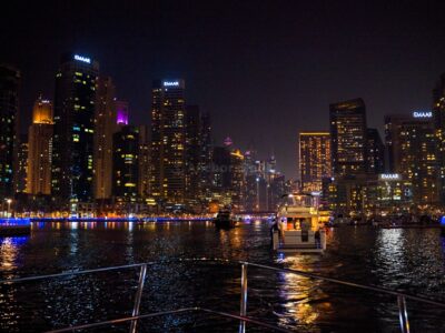Dubai Marina 2 Hour Evening Shared Yacht Tour with BBQ & Refreshments