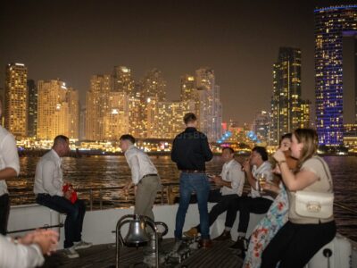 Dubai Marina 2 Hour Evening Shared Yacht Tour with BBQ & Refreshments