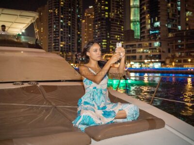 Dubai Marina 2 Hour Evening Shared Yacht Tour with BBQ & Refreshments