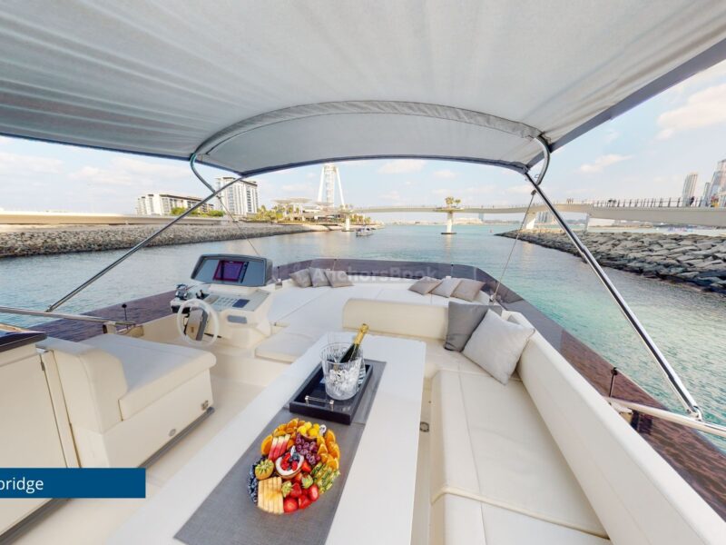 Ferretti 670 - Luxury 5 Stars VIP Private Group Yacht Rental