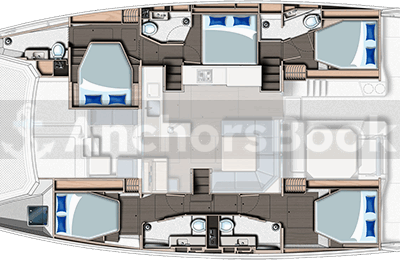 Lady Amanda - Luxury 5-Cabin Catamaran