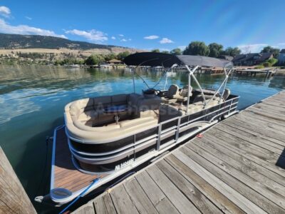 14 PASSENGER 23 FEET PONTOON WITH 150HP ENGINE