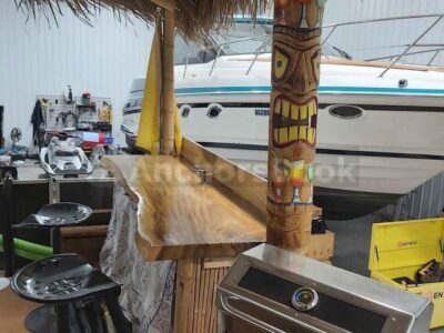 Tiki Party Yacht Pontoon Boat, 115HP