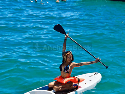 Los Cabos Sunset Catamaran Cruise with Open Bar & Light Snack