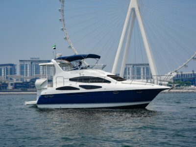 2 Hours Birthday Party 46ft Yacht With Cake, Decorations & Assorted Soft Drinks Included – Dinner Optional – (Up to 12PAX)