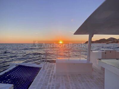 Los Cabos Sunset Catamaran Cruise with Open Bar & Light Snack
