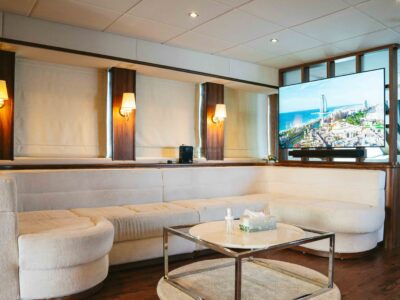 Premium Luxury 3-6 Hour Birthday Party 100ft Yacht With Cake, Decorations & Assorted Drinks Included – Dinner Optional – (Up to 50PAX)
